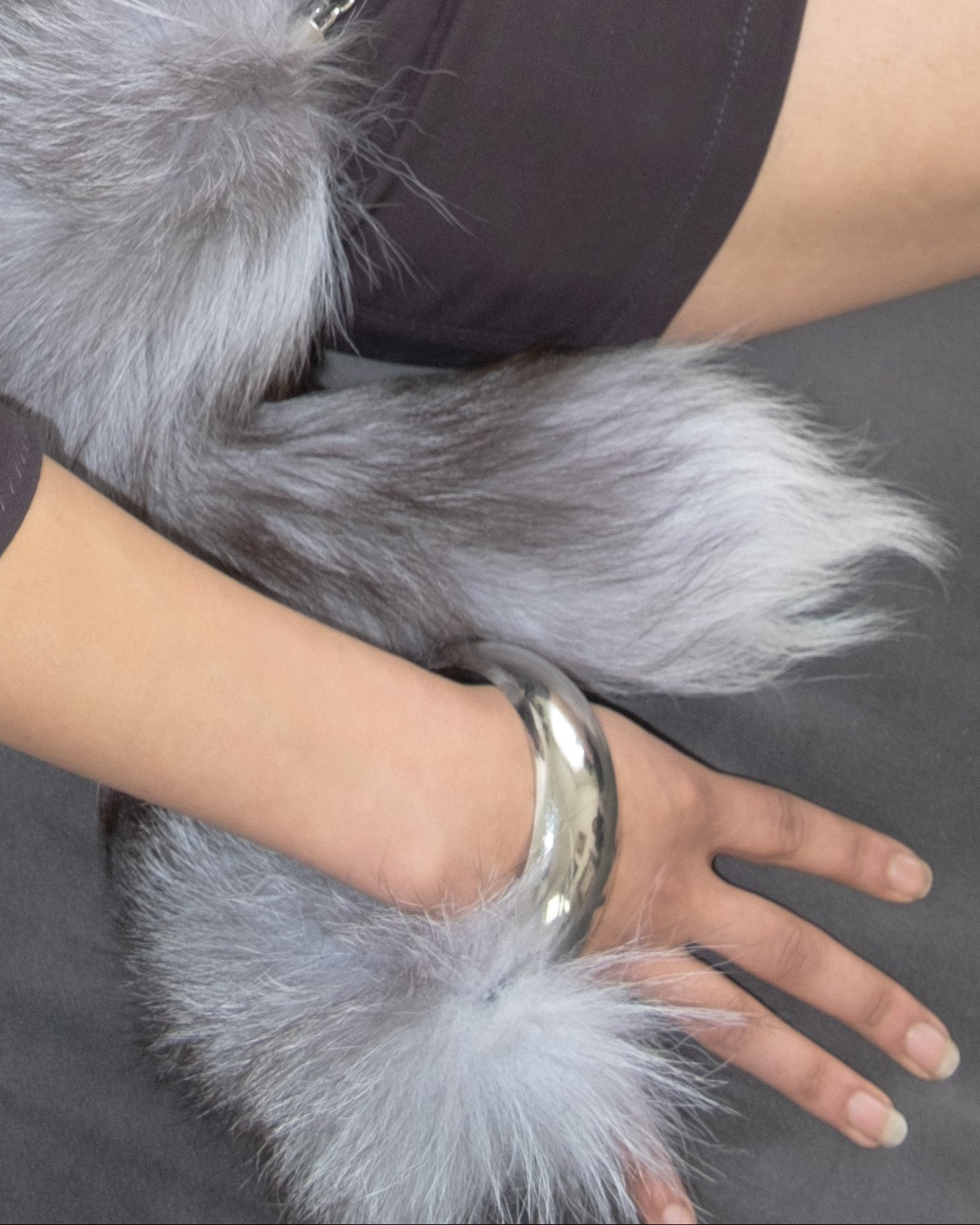 Furry bracelet
