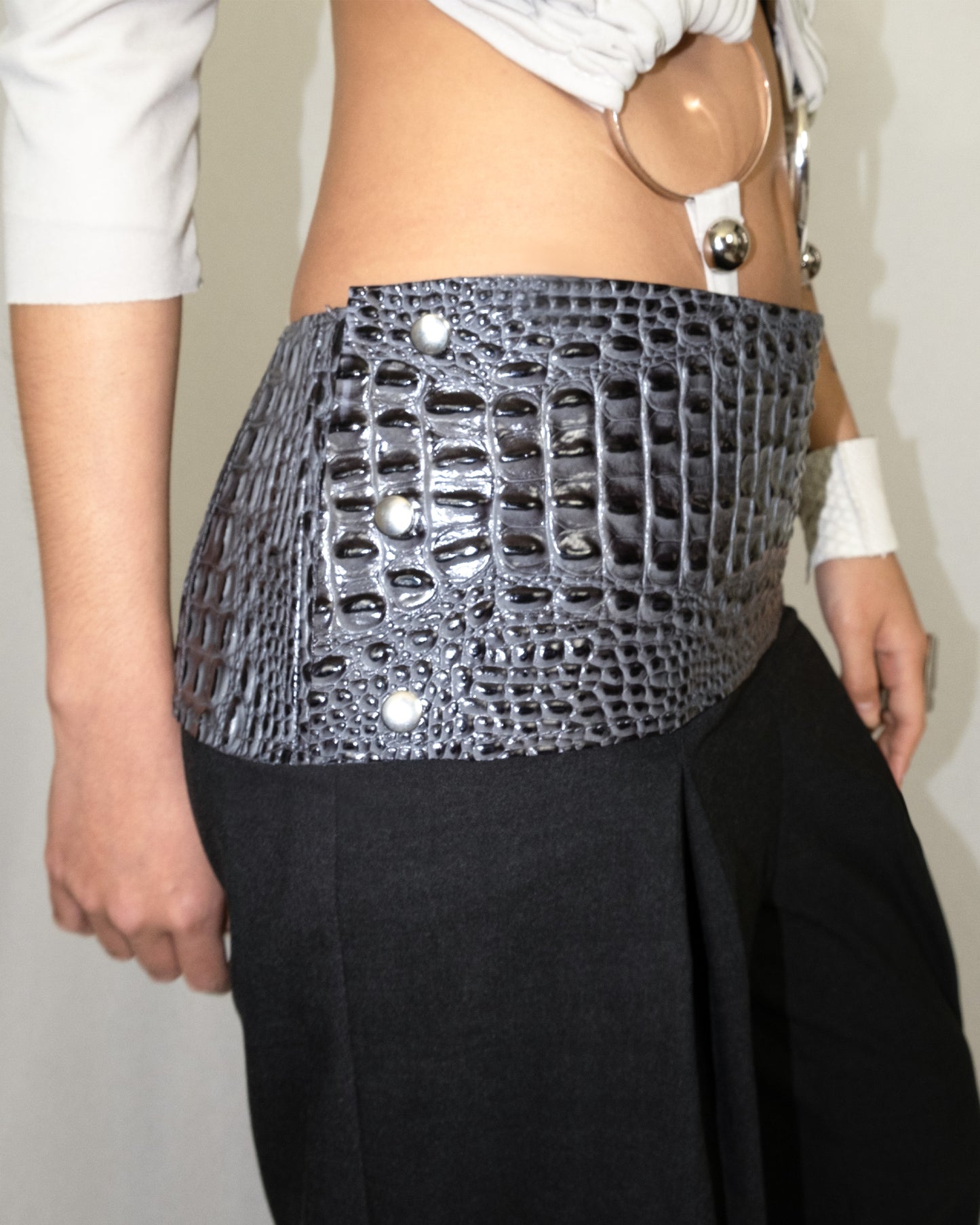 Crocodile suit pants