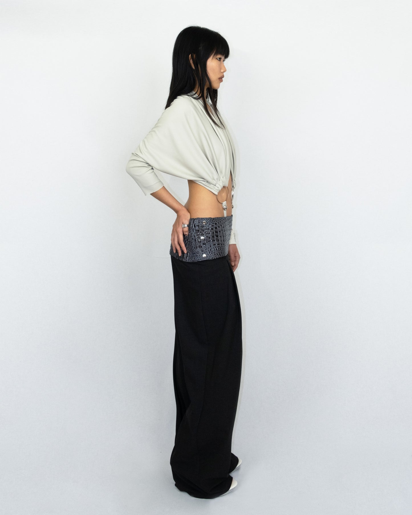 Crocodile suit pants