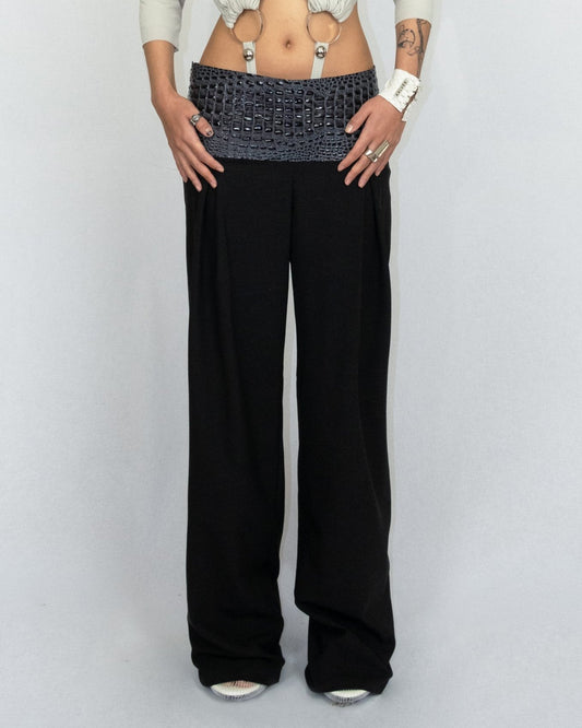 Crocodile suit pants