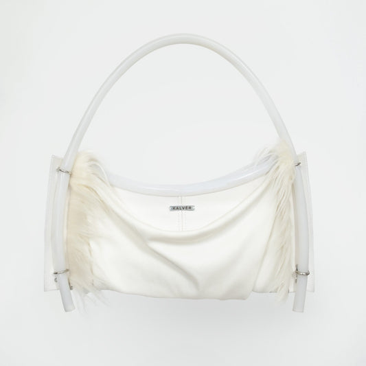 Hooped furry bag